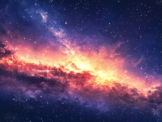 Obraz premium Background with planetary system