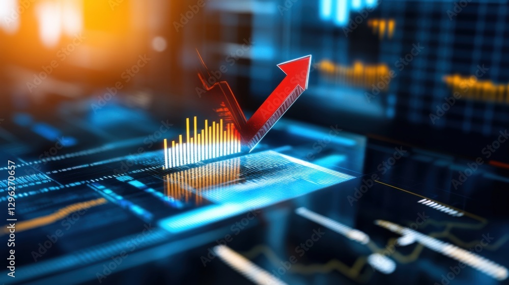 Poster market growth analysis with data visualization techniques in business environment for strategic insi