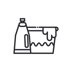 Cleaning service icon. Cleaning tool. Tools. Health. Health equipment