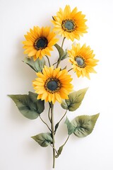  A futuristic AI-generated sunflower with a mix of colors artistically arranged to enhance depth and texture, creating a floral masterpiece with a fresh and innovative look.
