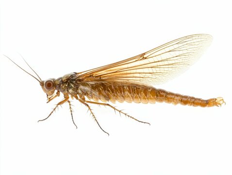 Stonefly Closeup: Shortwing Stonefly Posing as Fly Fishing Bait