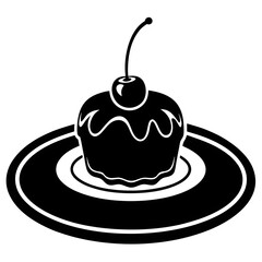 cake with cherry