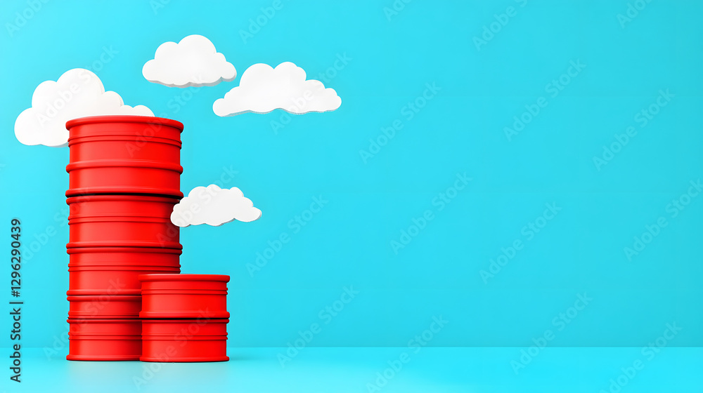 Poster streamlined database management backup solutions amidst chaos digital environment blue sky