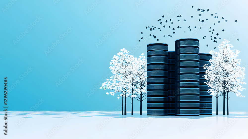 Poster Database management in cloud integration navigating chaos in a digital landscape