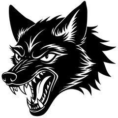 wolf head icon