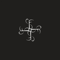 sf letter logo design