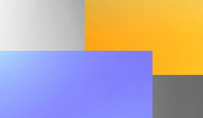 abstract business  minimalist style background with colourful yellow blue grey squares