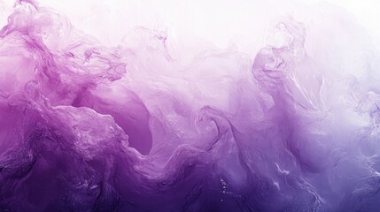 Fototapeta premium Abstract purple and white artistic painting featuring a swirling form