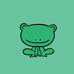 Cute, comical animal faces that amuse children