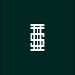 OST monogram logo design