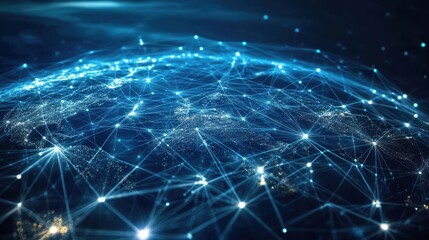 Fototapeta premium In the intricate web of global business, where corporations intertwine and connect, the power of networking thrives. Within each organization, the concept of networking takes on diverse forms,