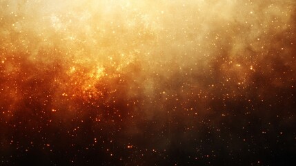 Fototapeta premium Abstract background featuring luminous particles and shades of warm colors