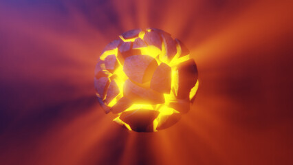 explosión de un meteorito