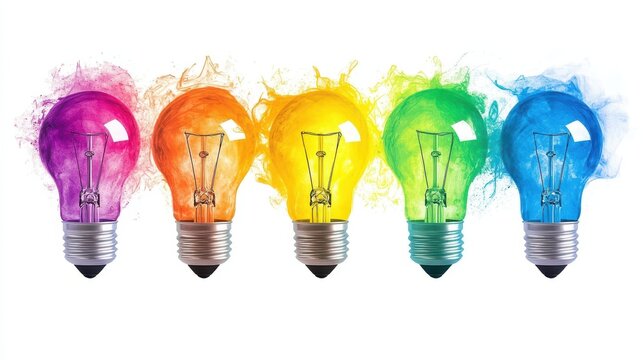 A brilliant brain, radiating with an idea, sparked a whirlwind of creative brainstorming and innovation, leading to groundbreaking solutions that illuminated the path to a brighter future.