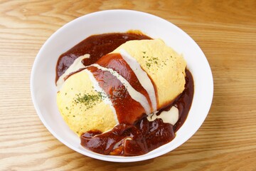 デミグラスオムライス