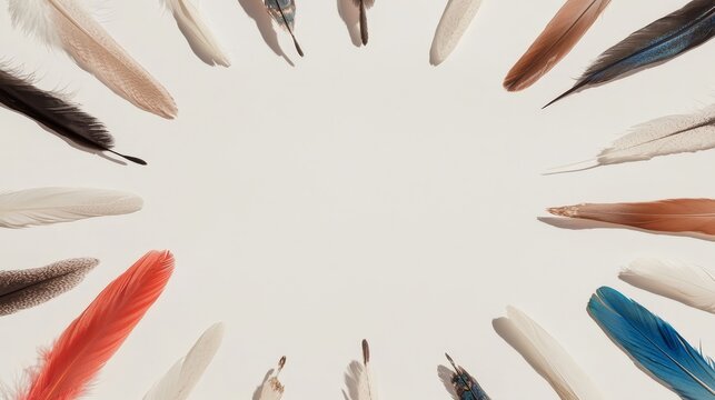 A customizable poster template is available for Native American Heritage Month, featuring adaptable text sections and ornate borders