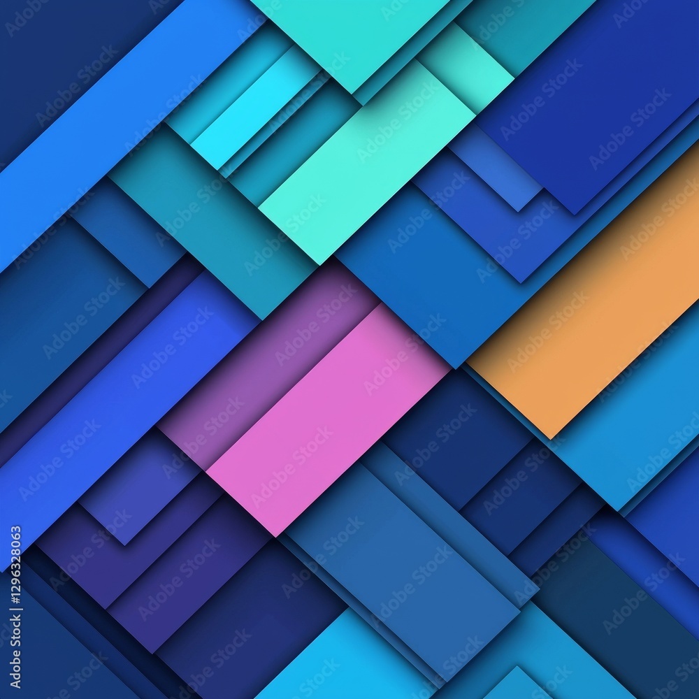 Poster a plain square background with a gradient blue illustration is suitable for various design applicati