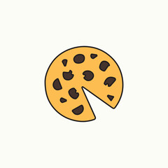 Chocolate Chip Cookie Icon