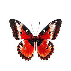 Fototapeta premium red lacewing butterfly