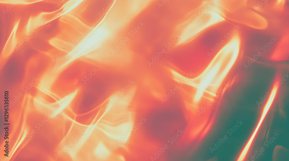 Poster vibrant abstract background with blurred shapes for creative design