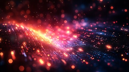 Glowing digital scheme abstract background featuring futuristic 3d illustration for technology, innovation, and digital design concepts