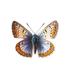 Fototapeta premium western pygmy blue butterfly 