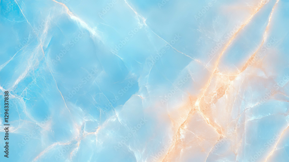 Aufkleber abstract blue quartzite texture with subtle shimmer for artistic background design