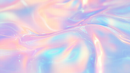 Obraz premium Iridescent bubble texture with pastel colors for creative background design