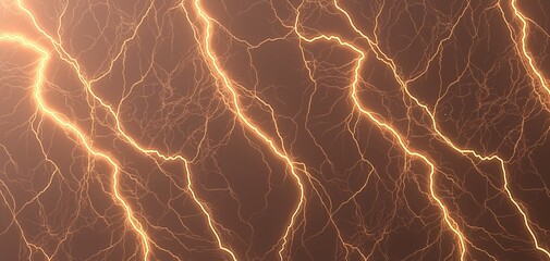 Yellow thunder background