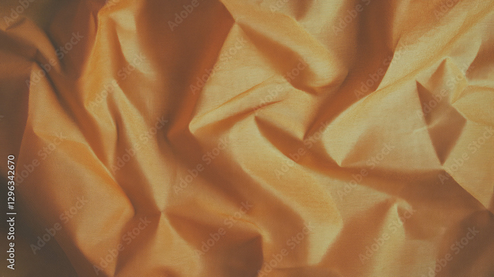 Poster vibrant canvas texture with folded corners for creative background design