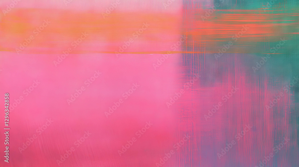 Poster abstract canvas with vibrant layered paint texture for artistic backgrounds