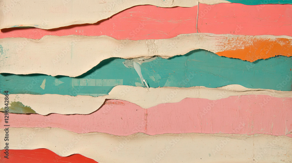 Poster abstract canvas with layered paint texture for creative backdrop