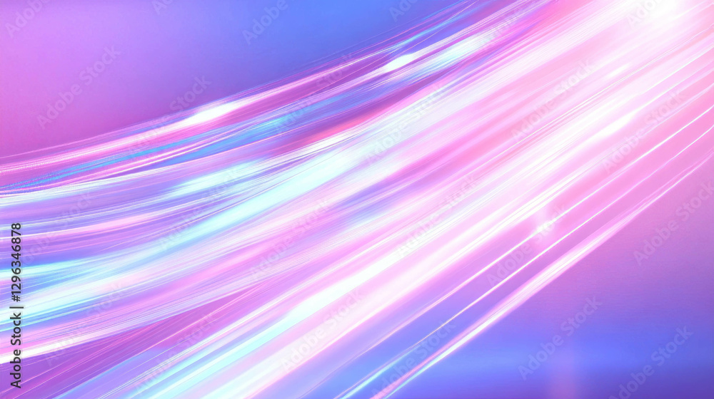 Poster vibrant streams of colorful energy flowing across abstract background