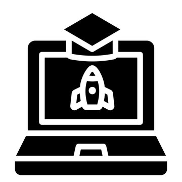elerning Solid icon