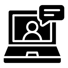 video call Solid icon