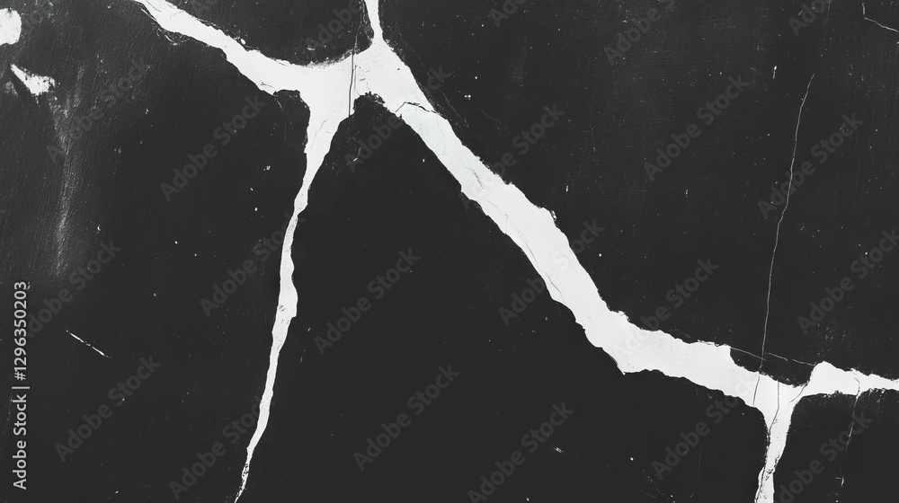 Poster cracked concrete texture with rough surface for artistic design and background use