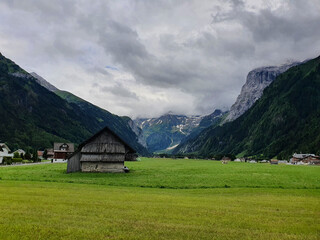 Obraz premium Engelberg village in Switzerland