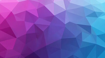 Abstract Colorful Geometric Background with Triangular Pattern Design