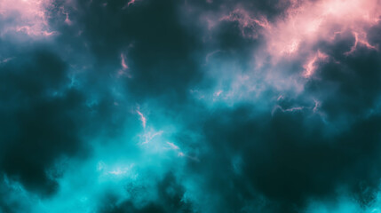 Dramatic dark and cloudy sky with stormy cloud texture