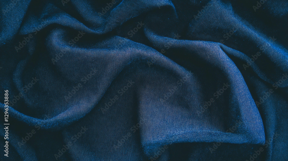 Poster abstract dark fabric texture background for design and art projects