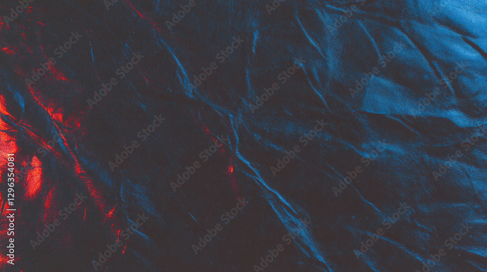 Poster dark textured leather background with subtle highlights for design and decor
