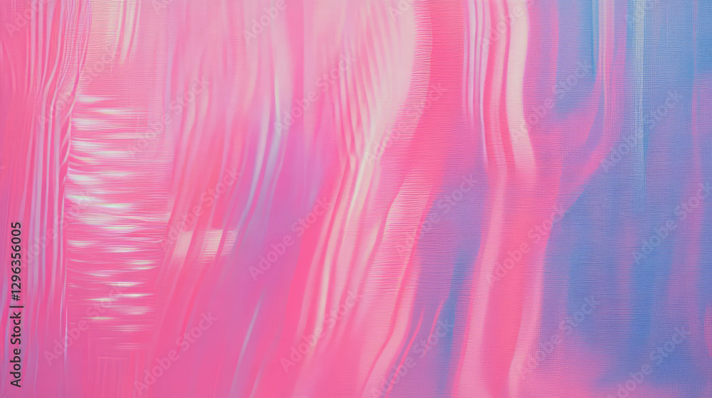 Poster abstract pink and blue textured background with dashed lines