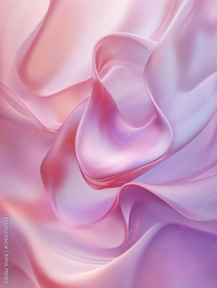 Poster an abstract wavy psychedelic background image.