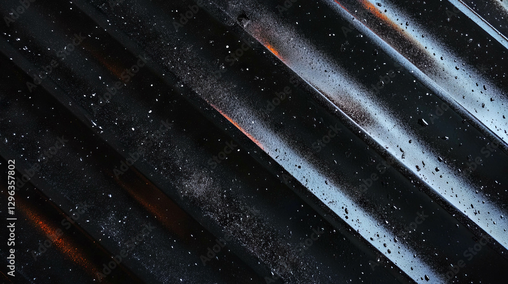 Aufkleber Abstract geometric pattern with diagonal lines and intersecting textures for modern design
