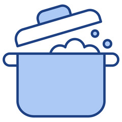 Pot Blue Icon