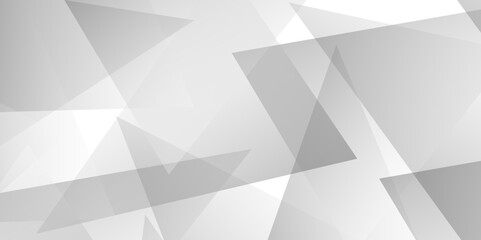 Abstract white tringle diamond shapes background. Abstract white and grey geometric triangle background design for poster, banner,  shades tringle background Vector Illustration.