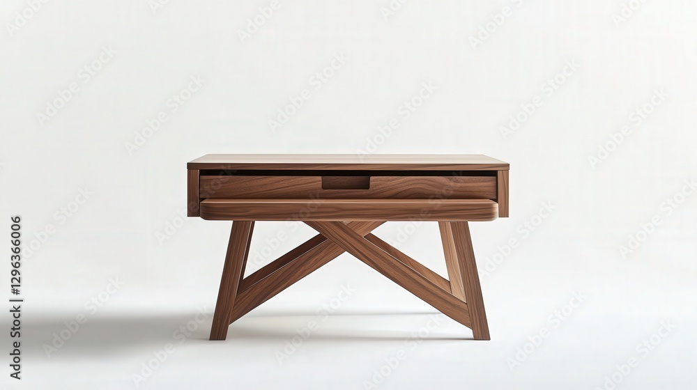 Poster a compact, multi-purpose coffee table with hidden storage, designed for functionality and style, dis