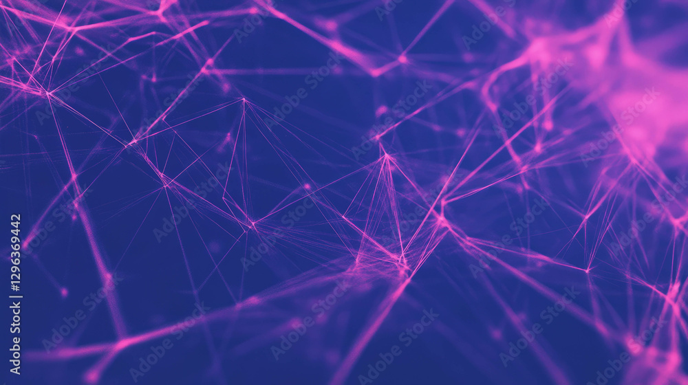 Aufkleber abstract geometric background of intersecting lines in vibrant colors for modern design use
