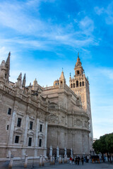 Fototapeta premium Partial view of Seville Cathedral. Andalusia, Spain.