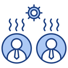 Warm Sunlight Blue Icon